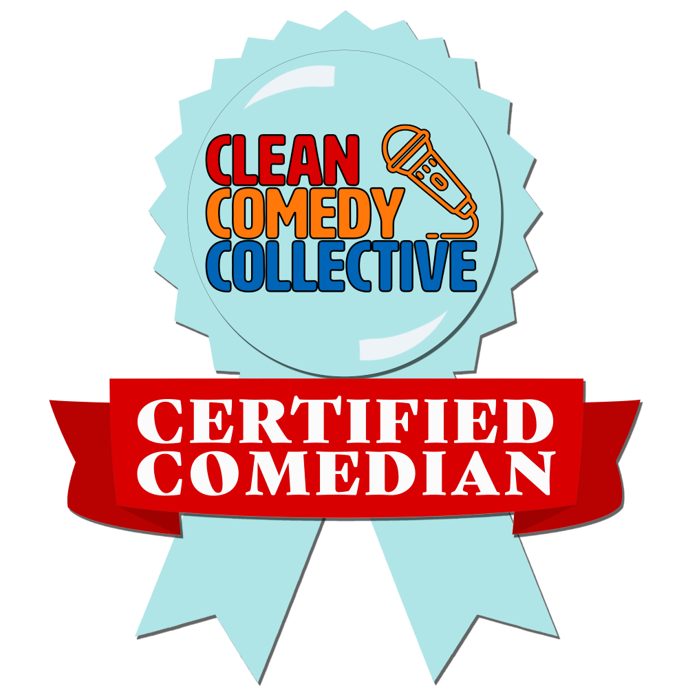 logo for the Clean Comedy Collective