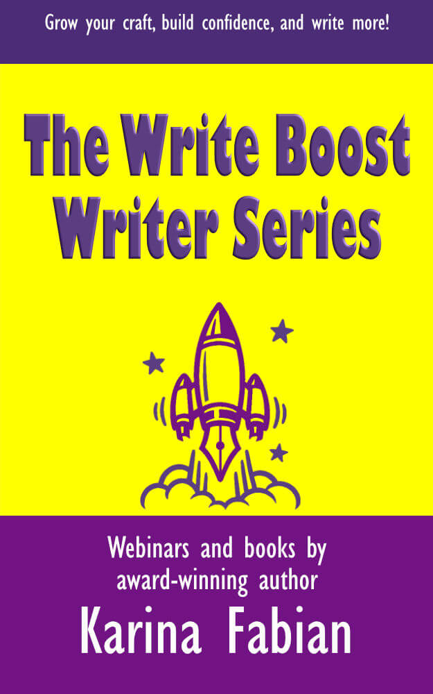 write boost writer series by karina fabian - logo
