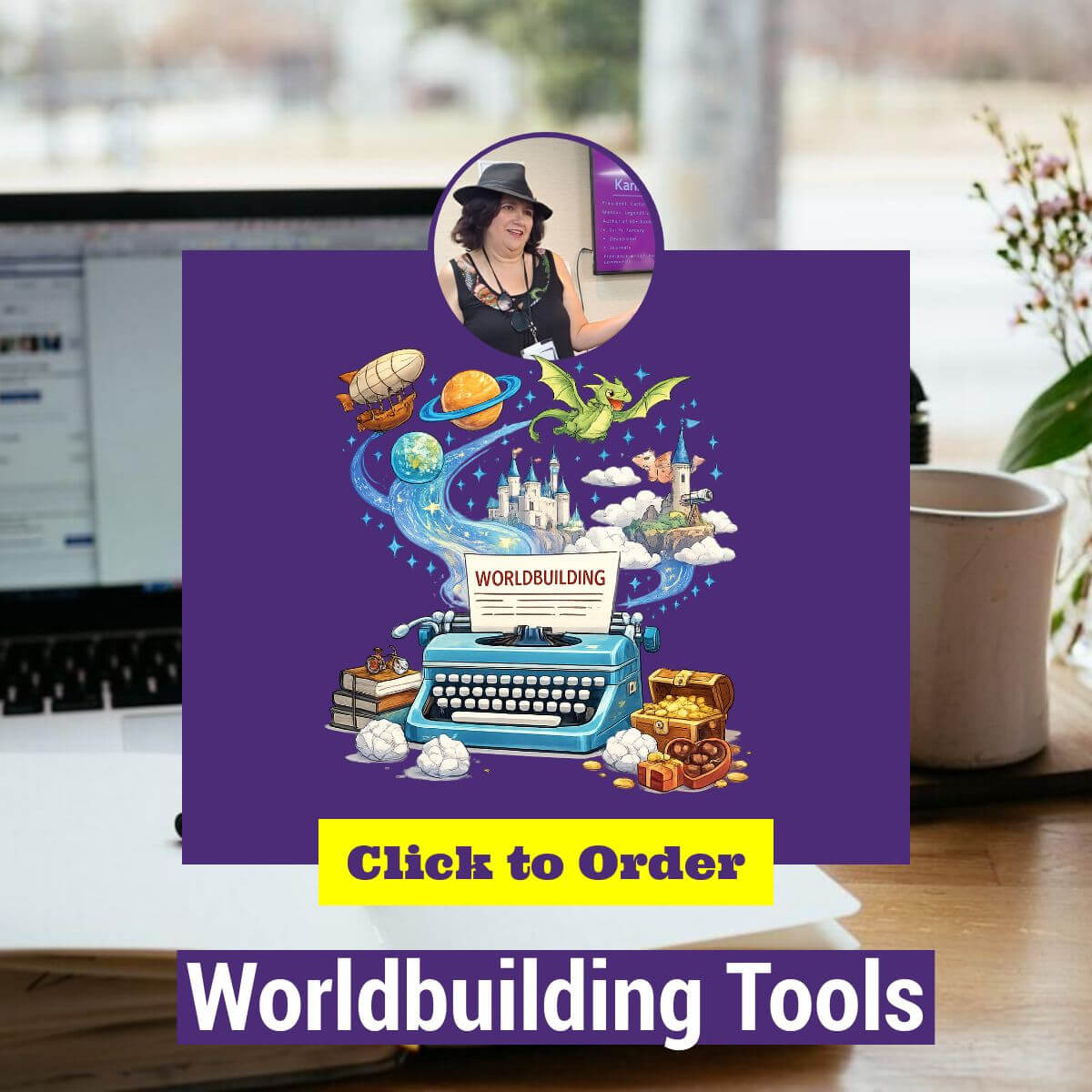 worldbuilding tools by Karina Fabian – webinar icon